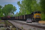 COAL TRAINS WAITING @ QUINDARO BLVD